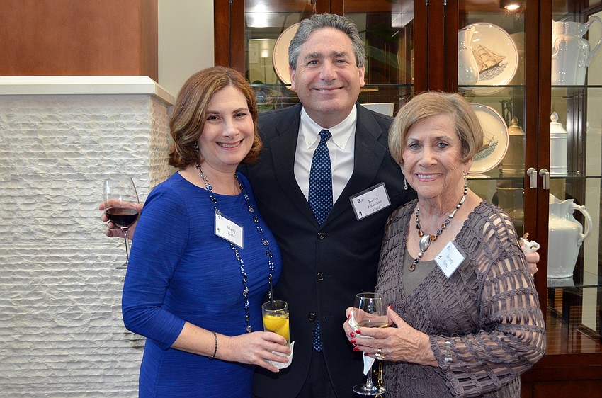 Marty and Rabbi Jonathan Katz with Beverly Stone