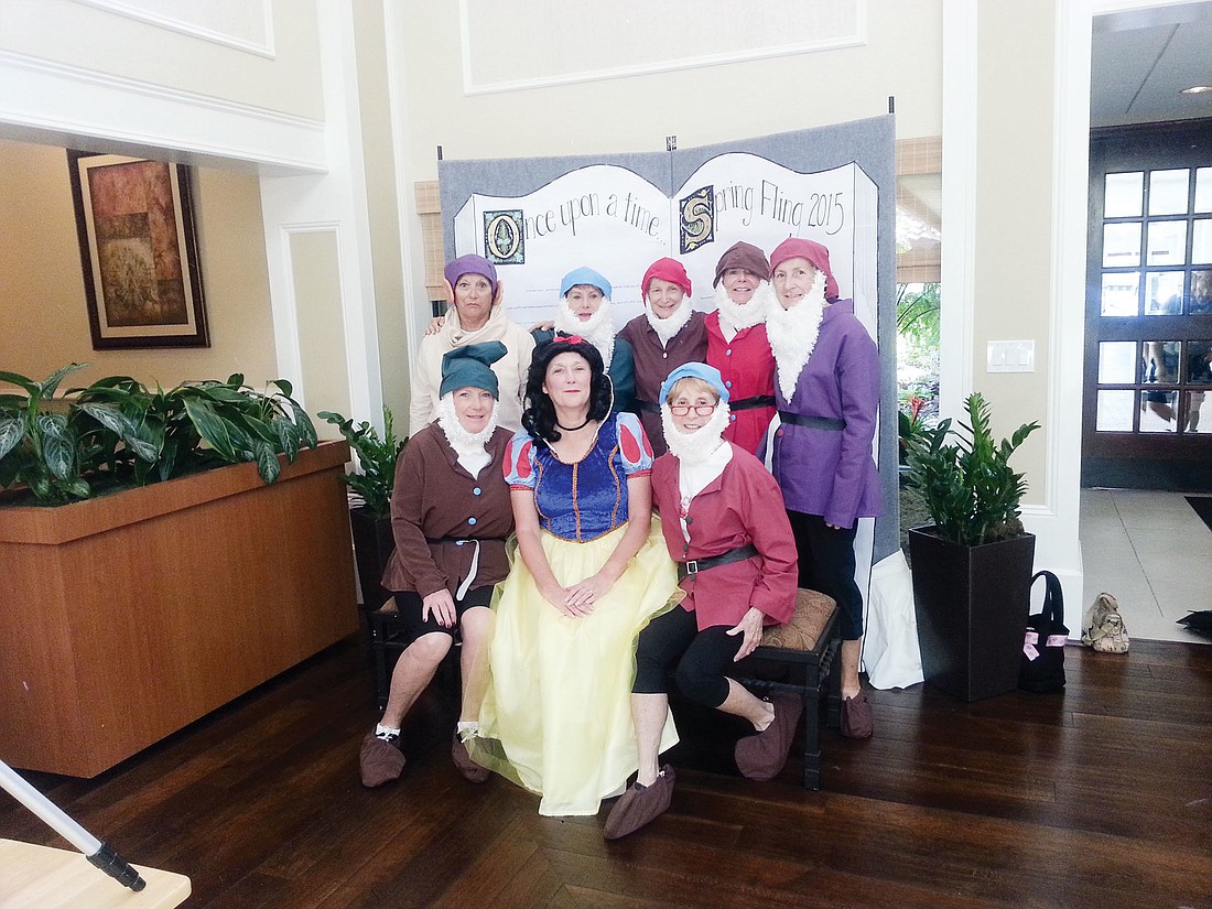 Participants of the Palm-Aire Country Club dressed for the theme of â€œOnce Upon a Time: Fairy Tales and Nursery Rhymes.â€