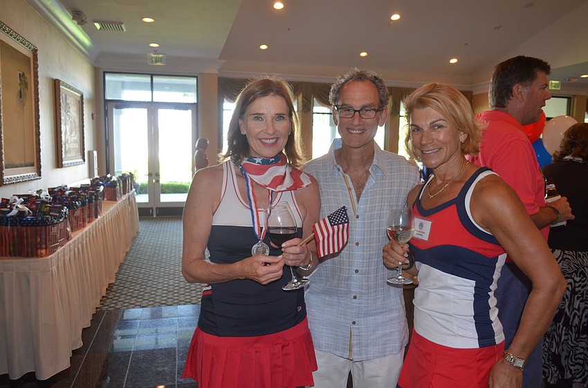 Sandra Doblinger, Steve Goldman and Lucy Harris