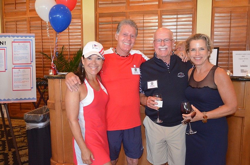 Sandra and George Ceshker, Jeff Hotchkiss and Amy Goldman