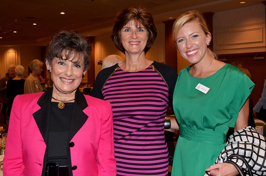 Dorothy Stuart, Melissa Rhodes and Britt Riner