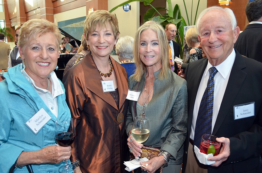 Marilyn Schneider, Bonnie Chisling, Donna Jablo and Jerry Schneider