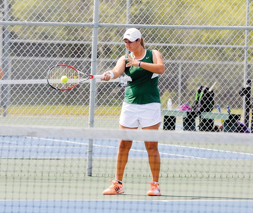 Lakewood Ranch High senior Lauren Proctor captured No. 1 doubles and No. 2 singles district titles in her first season with the team.