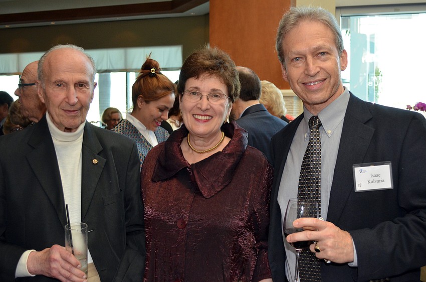 Dr. Robert Brent, Linda Klafter and Dr. Isaac Kalvaria