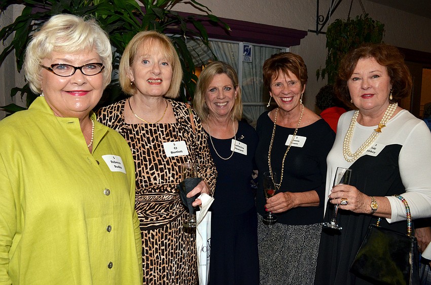 Rebecca Rodda, C.J. Bartlett, Catherine Pleasant, Joan Evans and Tody Pillsbury