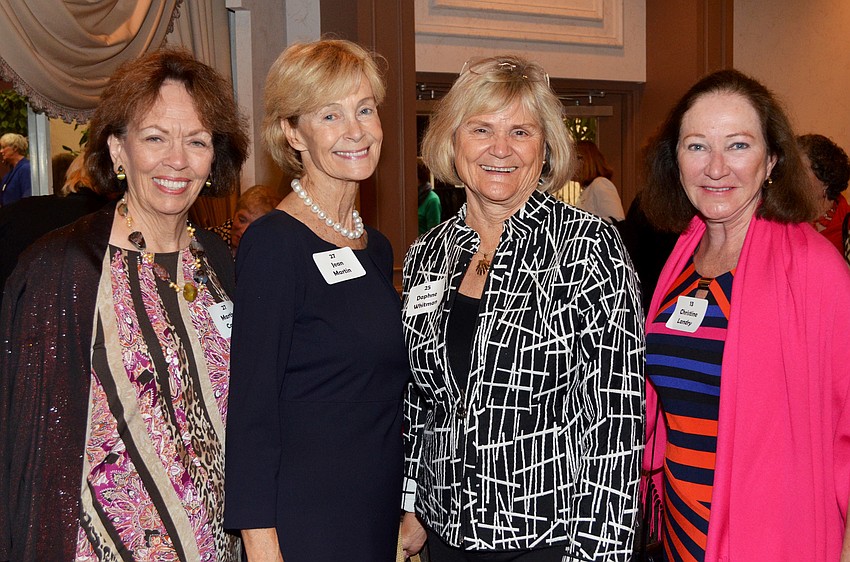 Martha Caesar, Jean Martin, Daphne Whitman and Christina Landry