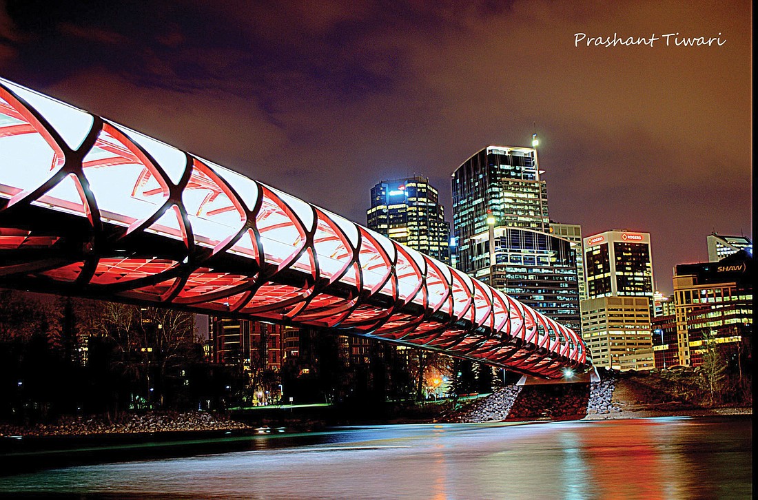 Peace Bridge in Calgary