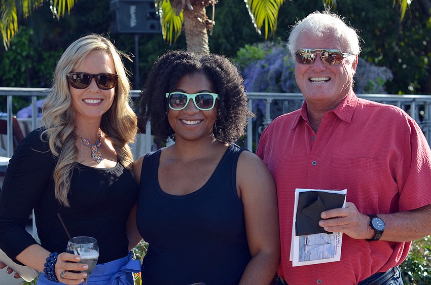 Samantha Watkinson, Courtney Smith and Paul Bowman