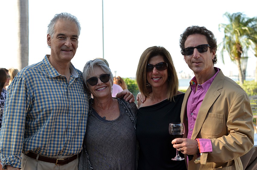 Kyle Kerby and Linda Kerby with Dawn and Mitchell Epstein