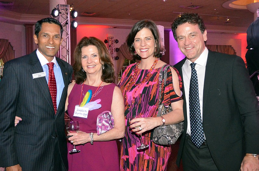 Iwan Mohamed, Debbie Partridge and Kameron and Bart Hodges