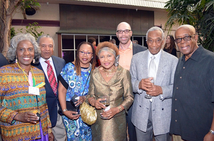 Margie Lee, Al Lester, Brenda Belsito, Audrey Coleman, Roland Thornton, Bill Coleman and Donald Johnson