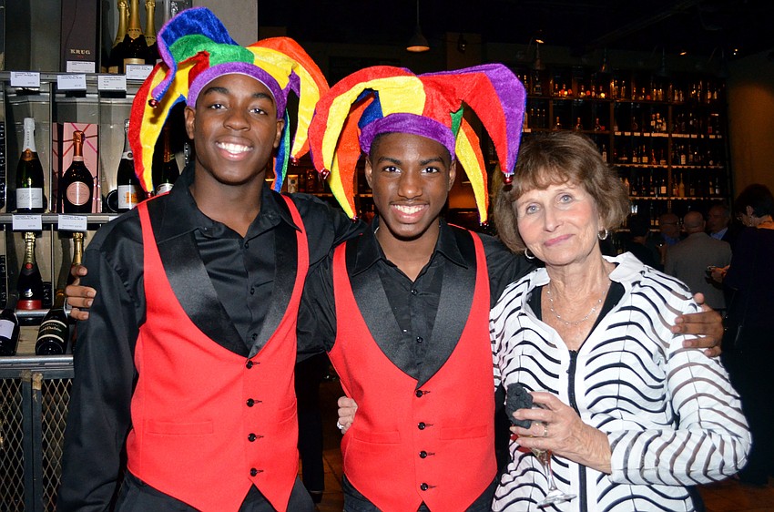 Josh Thompson, Derric Gobourne Jr. and Loretta Katz