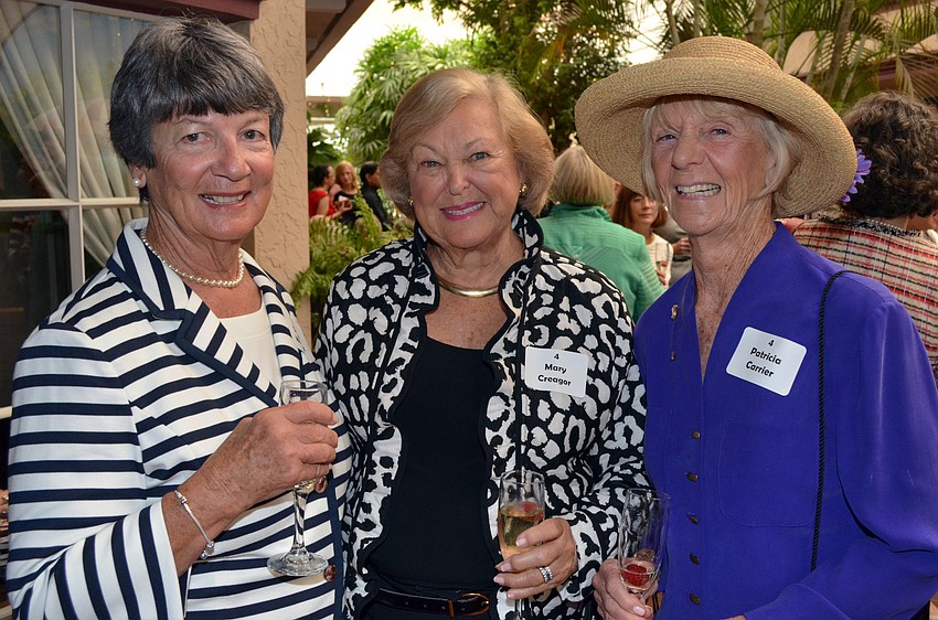 Connie Mereness, Mary Creeger and Pattee Carrier
