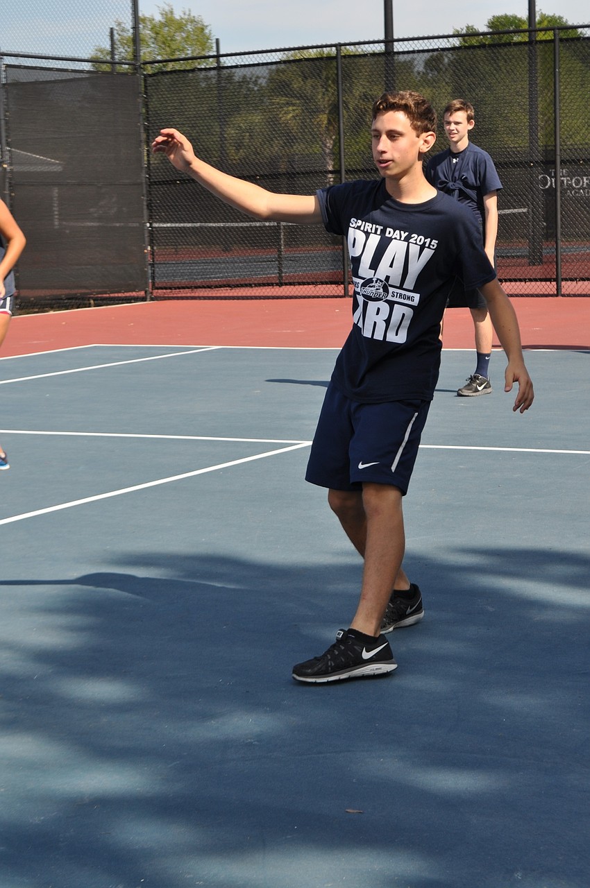 Skye Ehrhard made a fierce competitor on the dodgeball court.