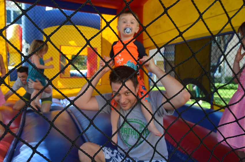 Conner, 2, and Phil Krusemark