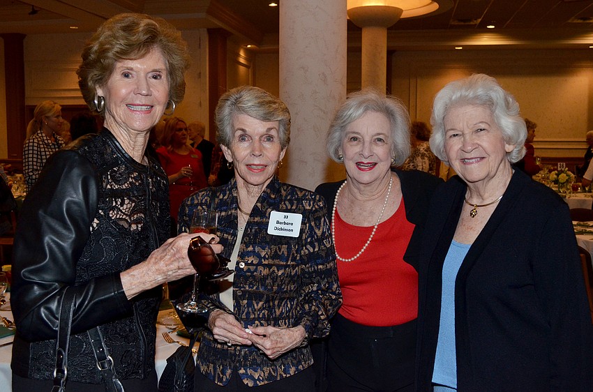 Betty Smith, Barbara Dickinson, Lelia Windom and Dee Stottlemyer