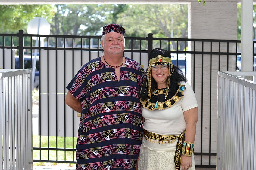 Southside Elementary School Principal Steve Dragon and Assistant Principal Susan Nations