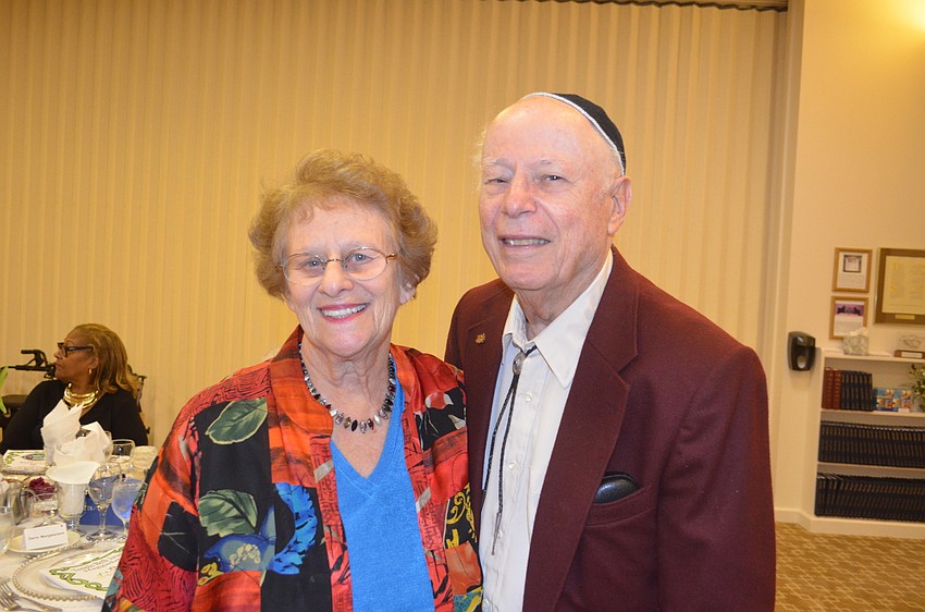 Doris and Paul Morgenstein celebrated their 60th anniversary.