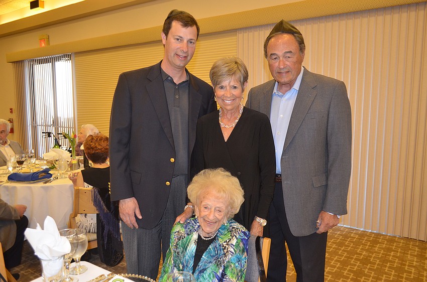 David Vigder, Florence Katz and Bob and Judy Vigder