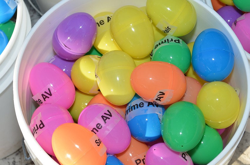 Eggs were provided by the Siesta Key Village Association.