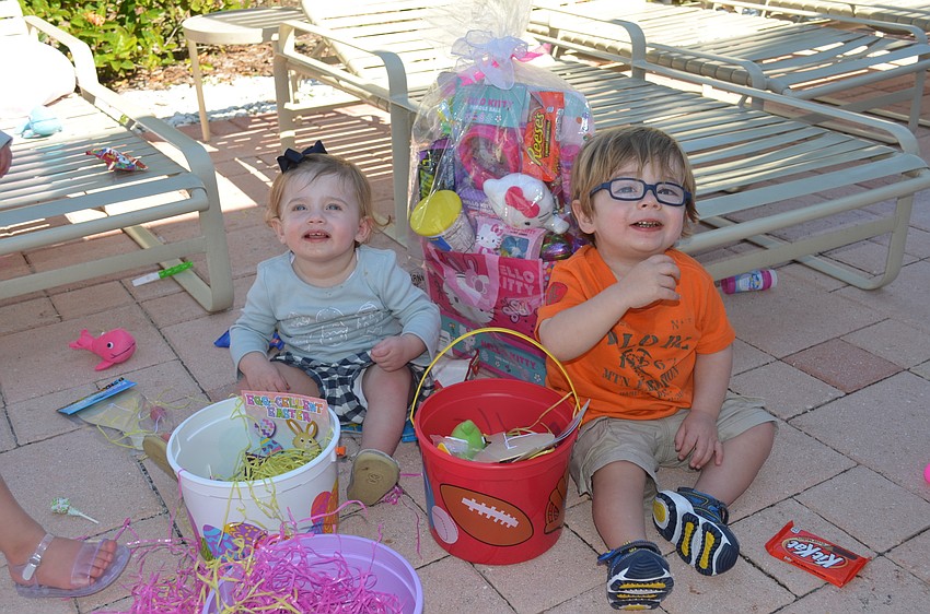 Cora, 1, and Nevin Racanelli, 2