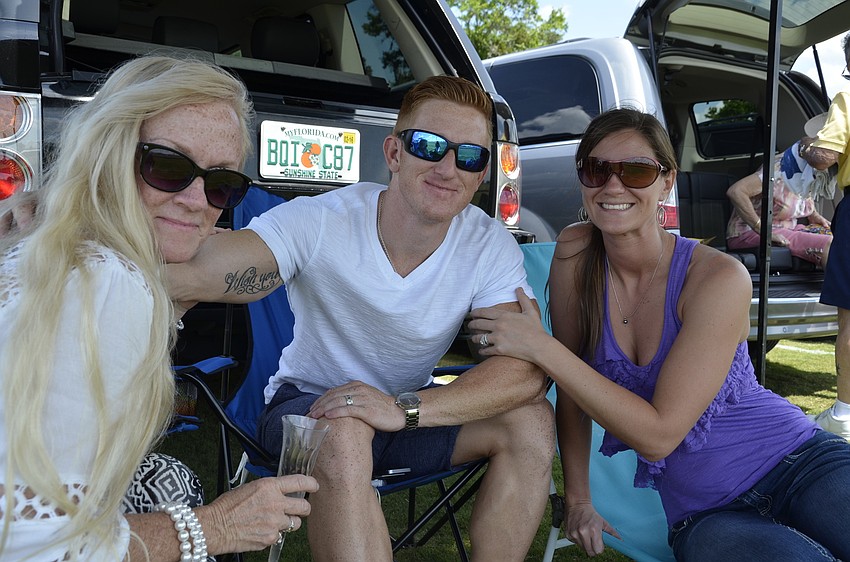 Melinda, Marshall and Alison Williamson