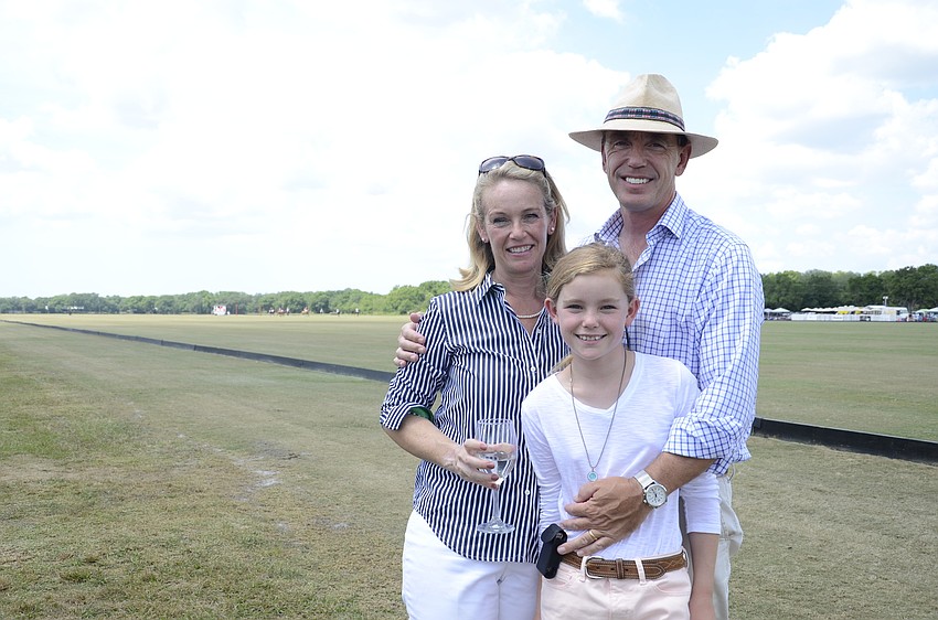 Nathalie, Cecilia and Nigel Mould
