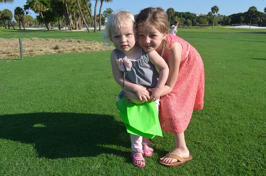 Eden, 2, and Alexa, 7, Westwood