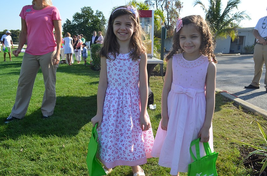 Lulu, 8, and Libby, 4