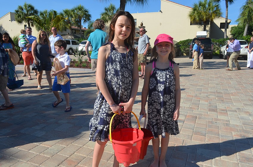 Ava, 10, and Nadia, 7, Prieditis