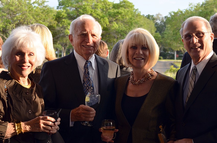 Margie and Chuck Barancik with Debbie and Larry Haspel