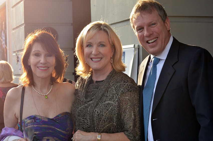Pamela Hughes, Teri Hansen and Michael Evers