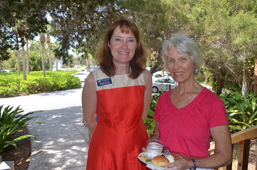 Barb Lewis, of the Boys & Girls Club of Manatee County, and June Morse
