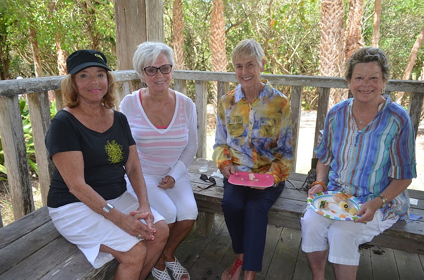 Joan Partridge, Gail Wyer, Pat Loy and Barbara Kerwin