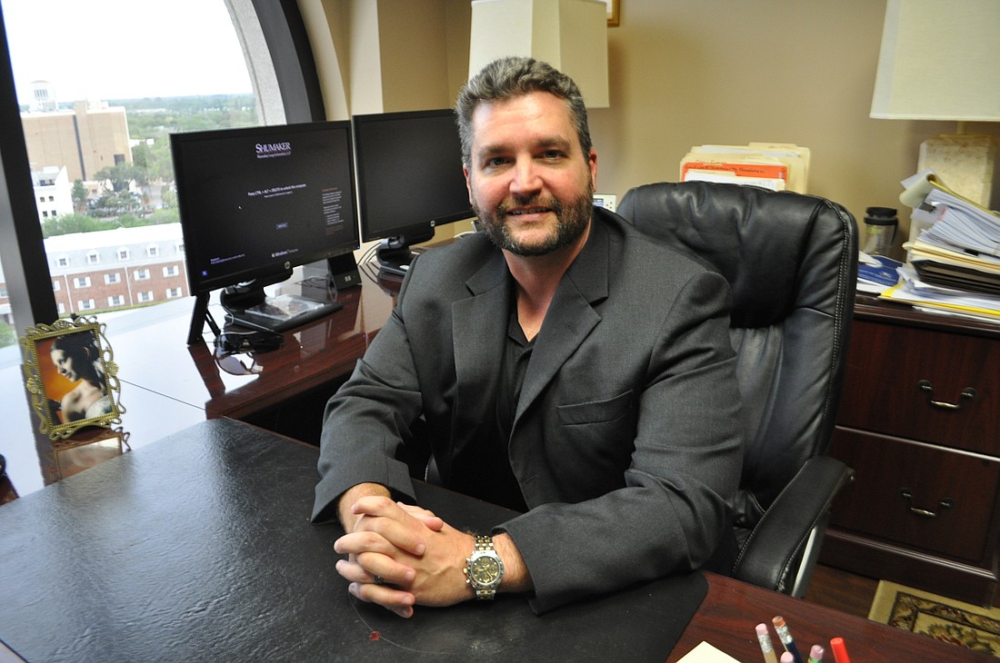 Hunter Norton is an attorney in Shumaker, Loop & Kendrickâ€™s Sarasota office.  Photo by Pam Eubanks