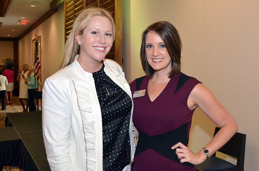 Nikki Taylor and Jennifer Rust