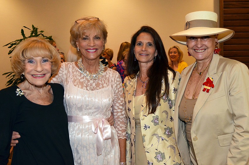 Flori Roberts, Diane Roskamp, Marcia Jean Taub and Flora Major