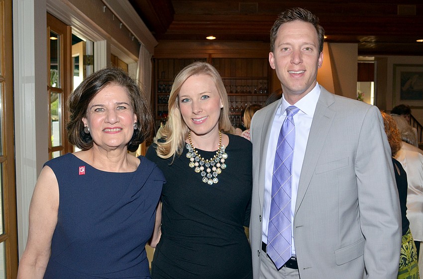 Judy Vredenburgh with Stephanie and Max Hannum