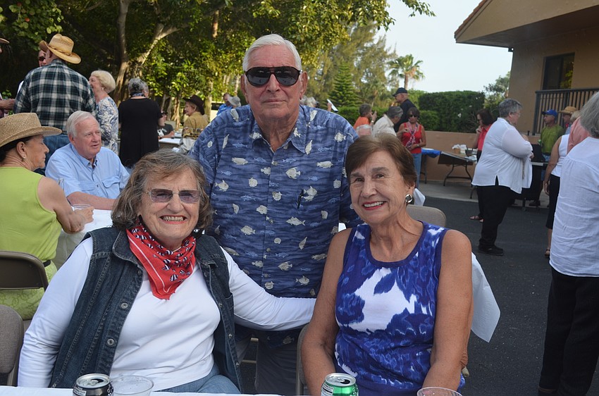 Rita Draveling with Harold and Dolores Engelke