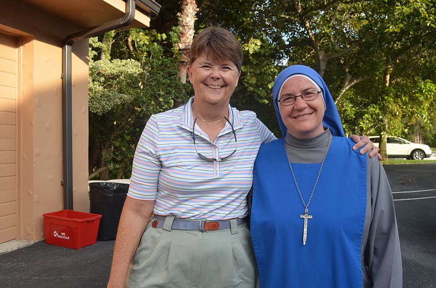 Penny Koerner and Sister Gema SSVM