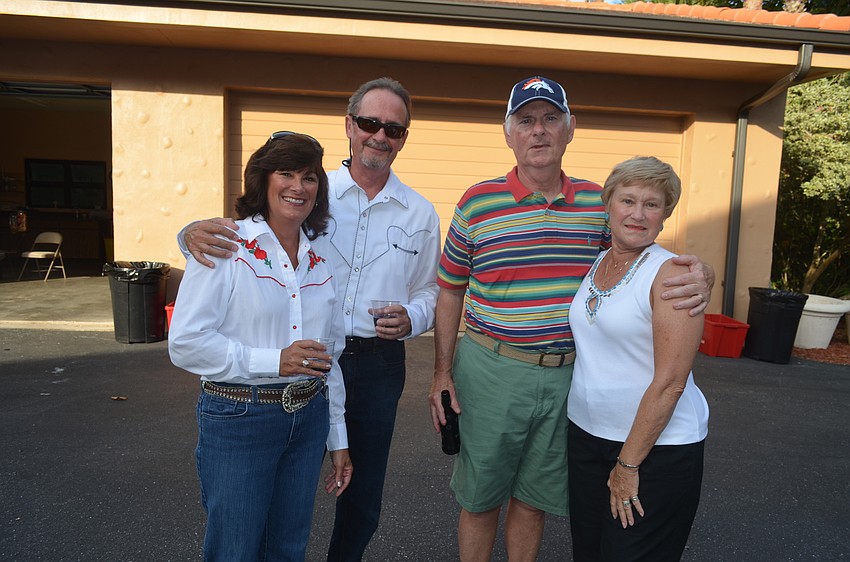 Mary and Tom Drugan with Ken and Mary Ann Simpson