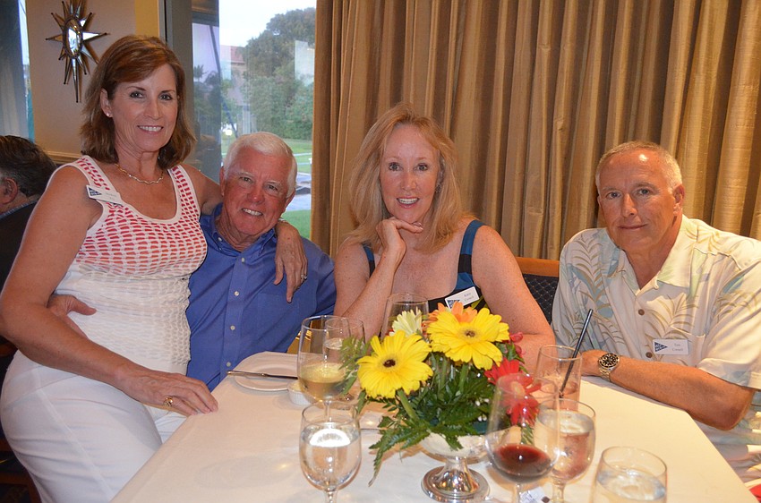 Medora and Buck Fry with Katie and Tom Cornell