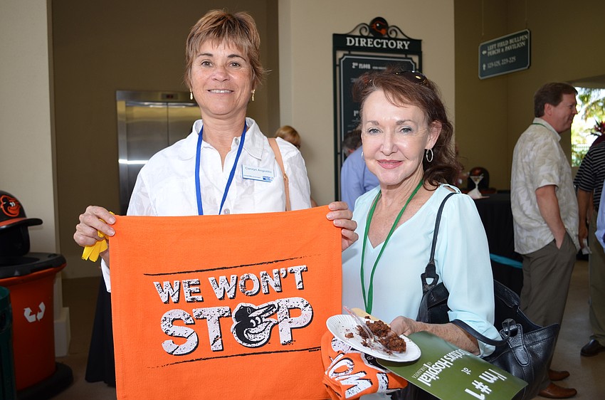 Carolyn Angiollo and Martee Phillips of United Way