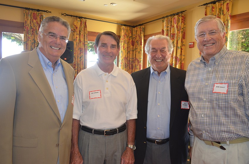 Armando Linde, Jim Larson, Joe McElmeel and Bob Gault