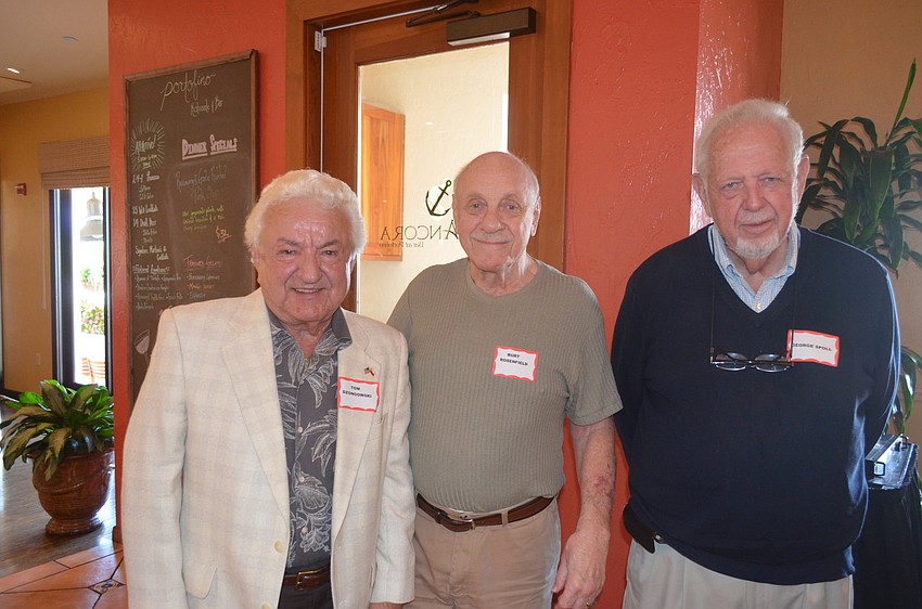 Tom Dzongowski, Burt Rosenfield and George Spoll