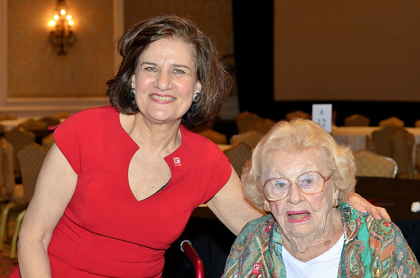Judy Vrendenburgh and Donna Brace Ogilvie