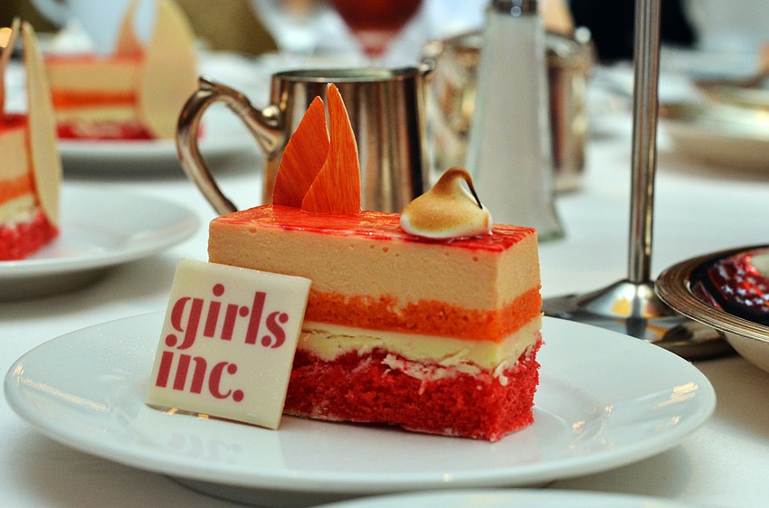 The cake at the 27th annual Girls Inc. Celebration Luncheon