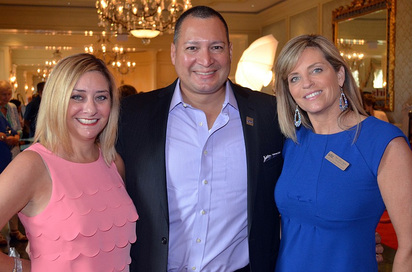 Jessica and Tav Ortiz with Kim Dominguez