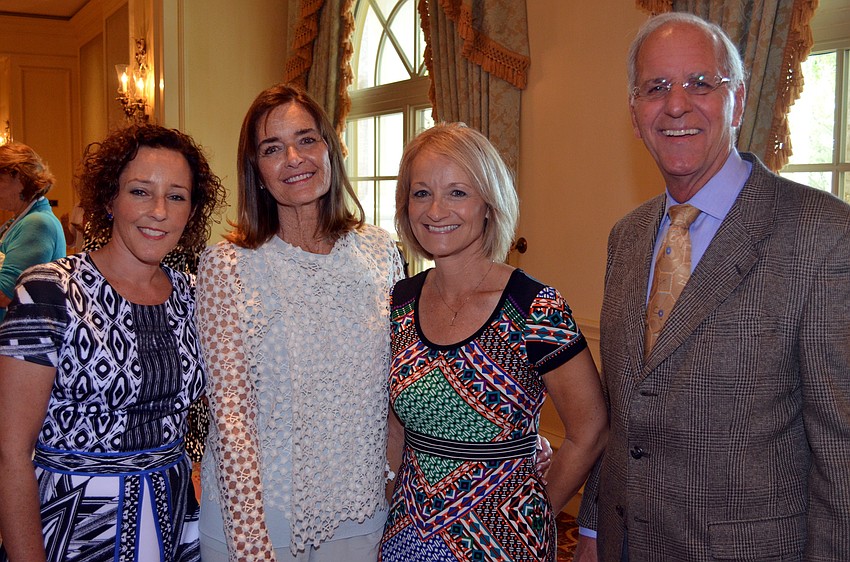 Suzanne Anderson, Mickey Kunk, Lisa Sweitzer and Steve Kunk