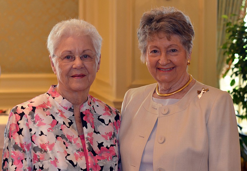 Mary Ann Usher and Jean Georgiades